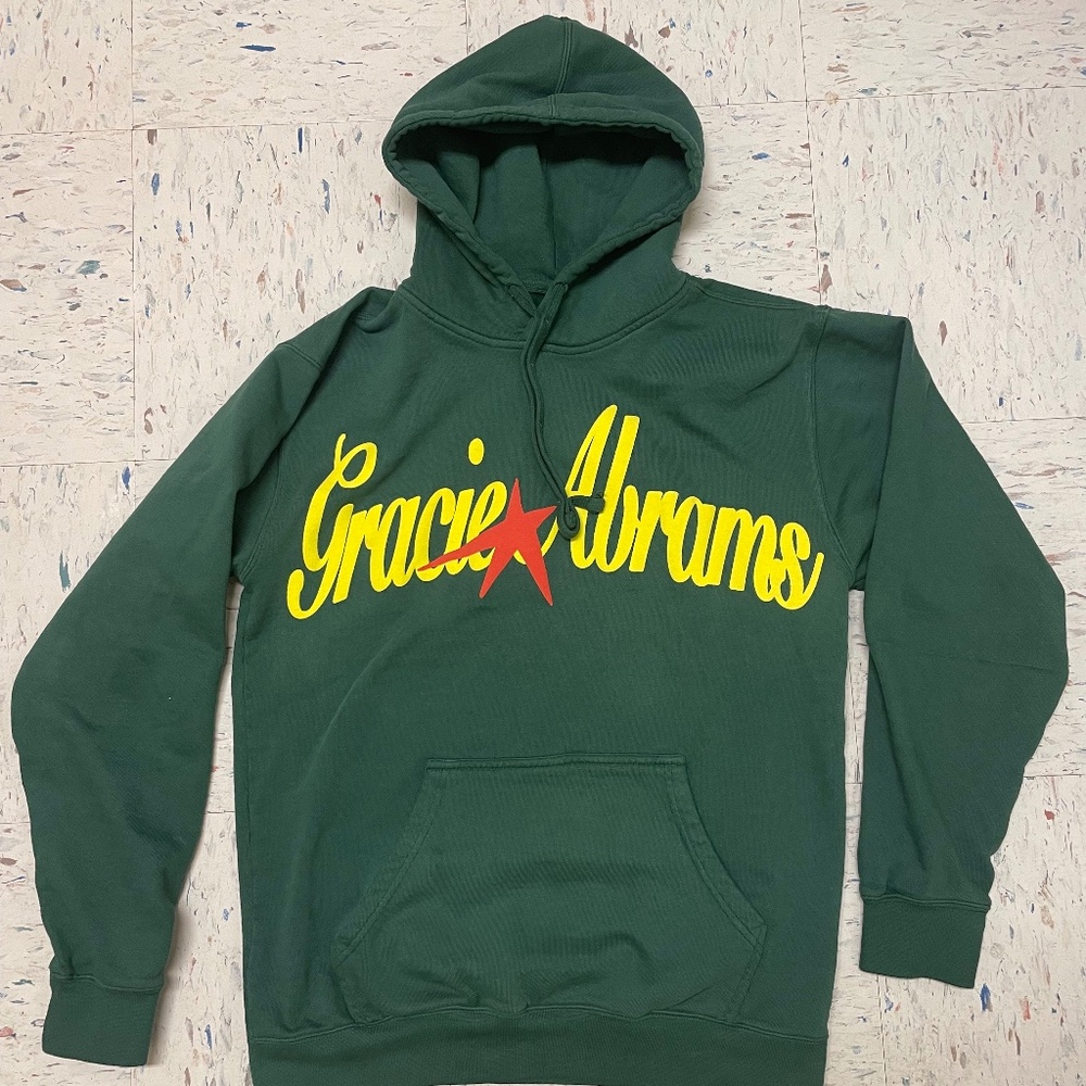 Gracie Abrams Green Star Hoodie (Brand New, Never Worn)
